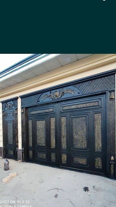 Покраска ворот и металические конструкции