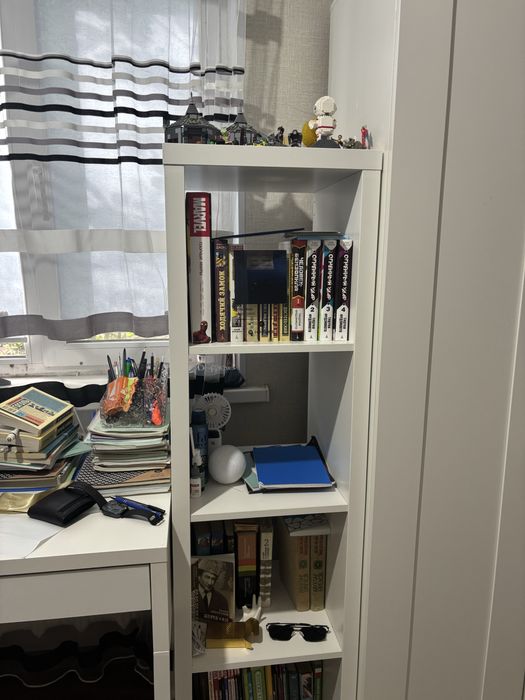 Белые полки из IKEA