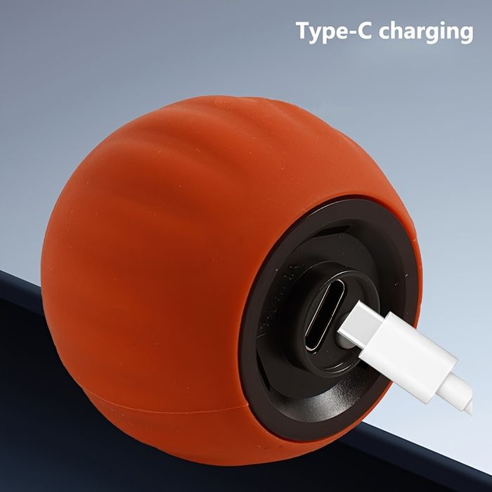 Автоматична играчка топка за котки с опашка