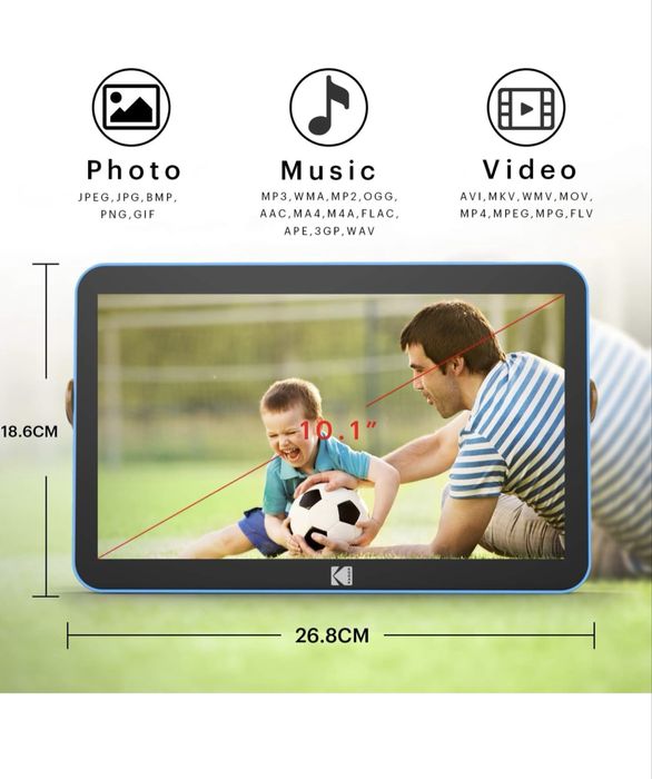 Цифровая фоторамка Kodak беспроводной  экран IPS 10.1 дюм 32gb Wifi