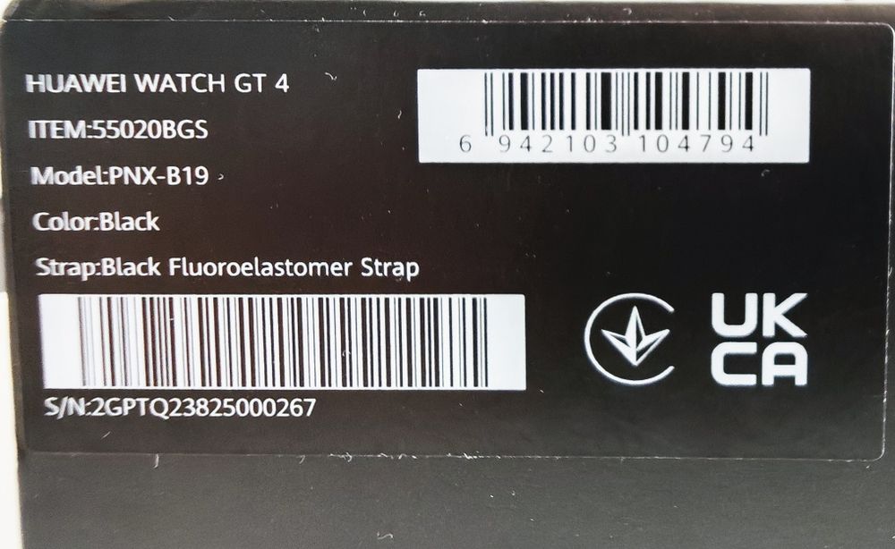 Huawei Watch GT 4, 46mm, Black