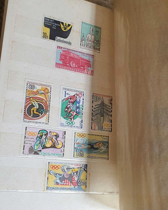 Продавам колекция от Чехословашки марки
