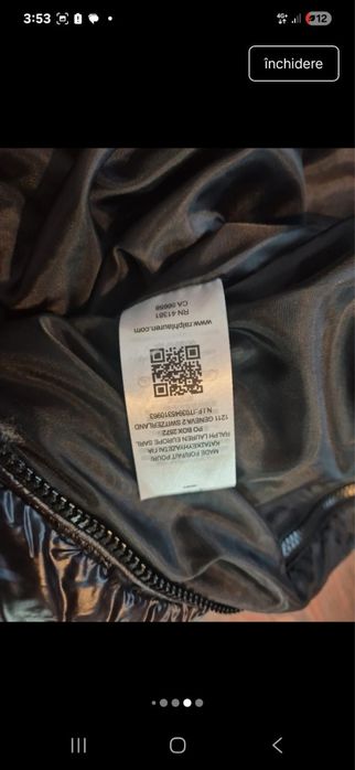 Vesta lucioasa neagra