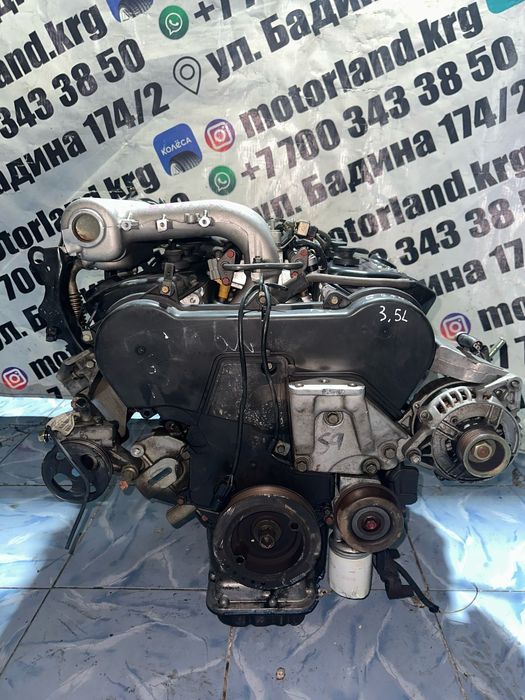 Двигатель Mitsubishi 6g74m 3.5l