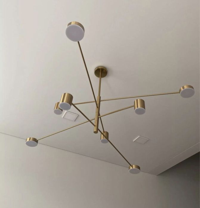 Люстра в современным стиле 8 рожковые