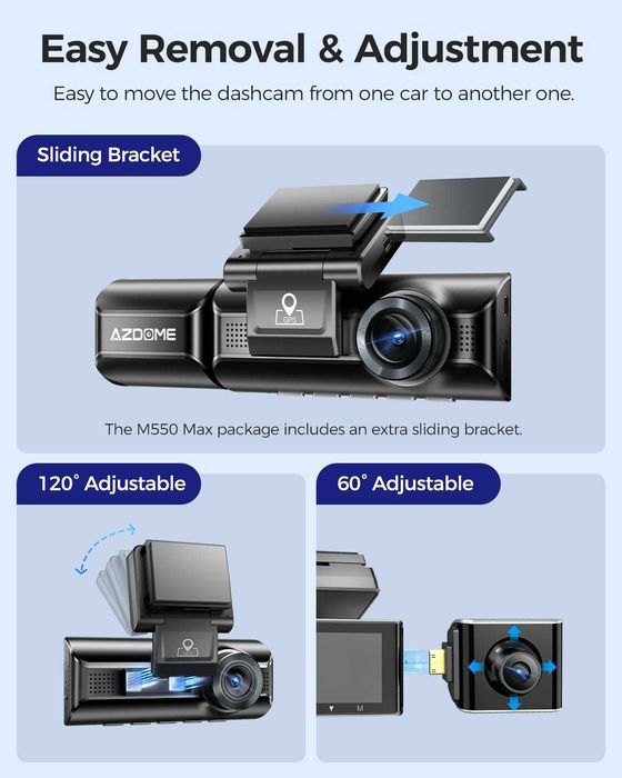 Azdome M550 MAX Dashcam