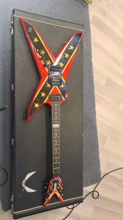 Chitara Dean Dimebag Dixie Rebel ( DXR ) + Hardshell Case Unicat in RO