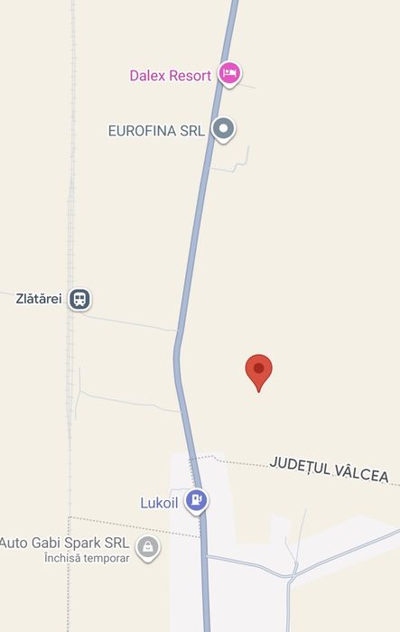 Vand teren agricol in  zona halta zlatarei spre voicesti 4000mp