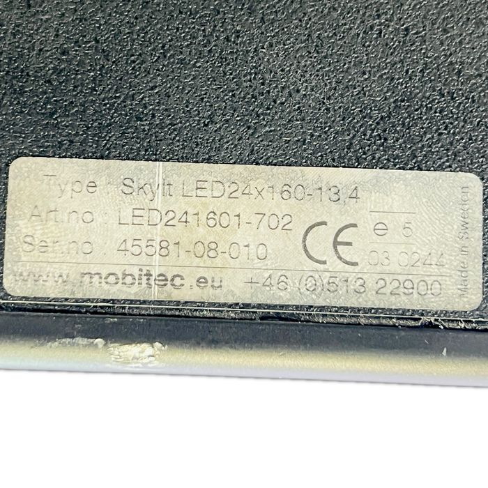 154094 Semn de destinație pentru autobuz, în față MOBITEC B6, B7, B9, B10, B12 bus (1978-2011) VOLVO