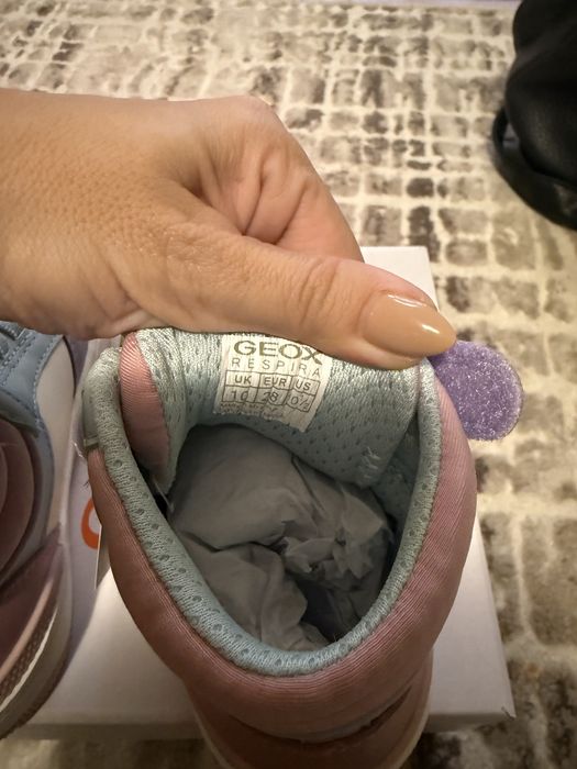 Детски кецове / високи маратонки Geox за момиче