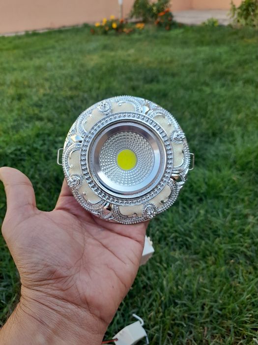 Галогенная лед лампа декоративная вариант очень красива смотрится