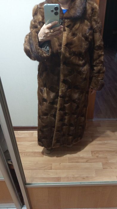 Продаётся шуба  из кусков норки