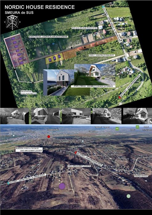 Doua Terenuri 500 mp Cu Autorizație Smeura