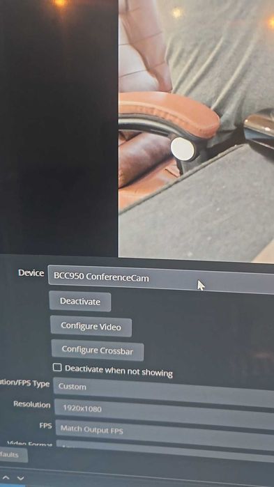 Camera web Logitech BCC950 Conference FullHD,Videochat,OBS,Telecomanda