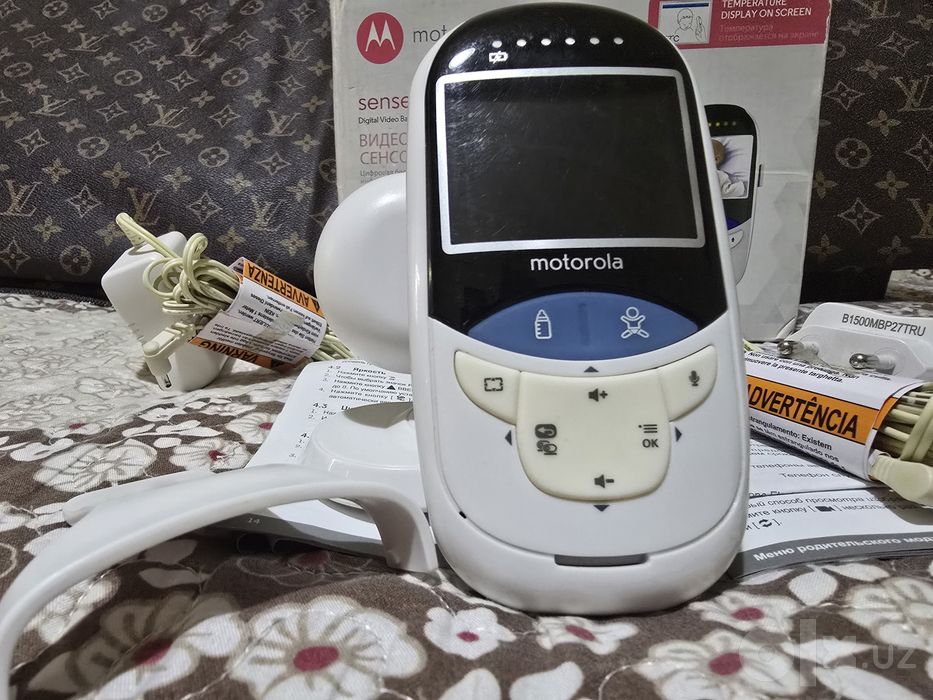 Видео няня бейбифон babyphone с функцией сенсорного термометр Motorola