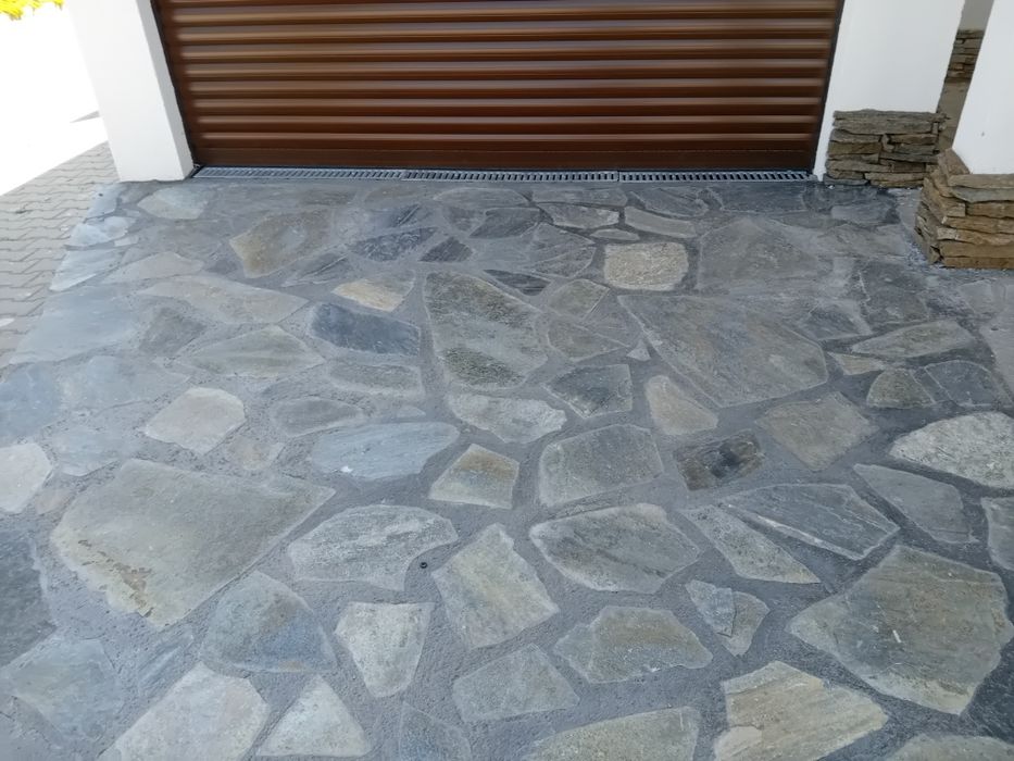 Монтаж на камък,лепене на камък,естествен камък