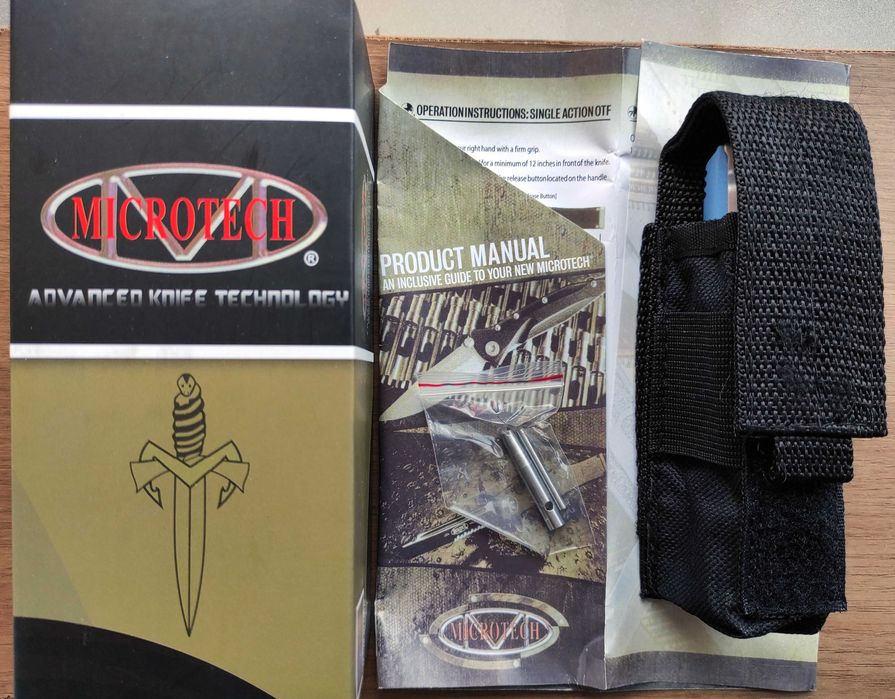 Автоматичен нож Microtech ultratech / 3 цвята , сребристо острие /