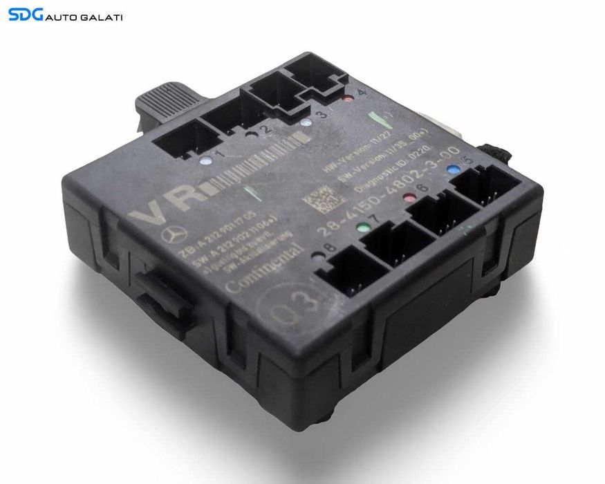 Unitate Modul Calculator Control Confort Usa Portiera Dreapta Fata Mercedes Clasa C Class W204 2007 - 2014 Cod A2129004314 A2129011705 [LR3103]