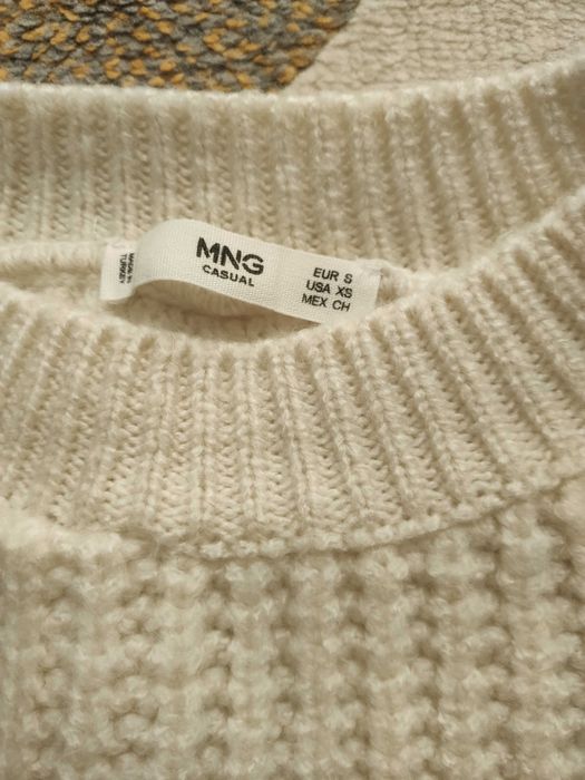 Vand bluza mango cu dungi, groasa tricotata oversized marimea S