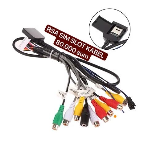 Teyes rsa sim karta slot kabel