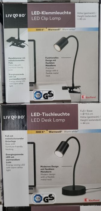 НОВА! LED настолна лампа 2,4W / 290lm / 3000K