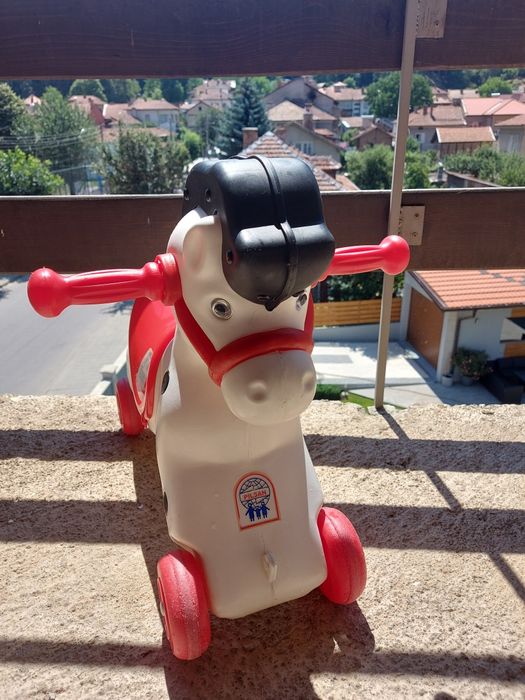 Детско конче на колела + люлка