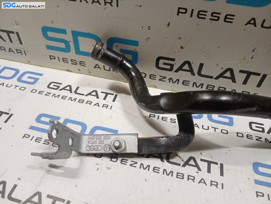 Teava Conducta Apa Audi Q7 3.0 TDI 2007 - 2009 Cod 059129089 [M5566]