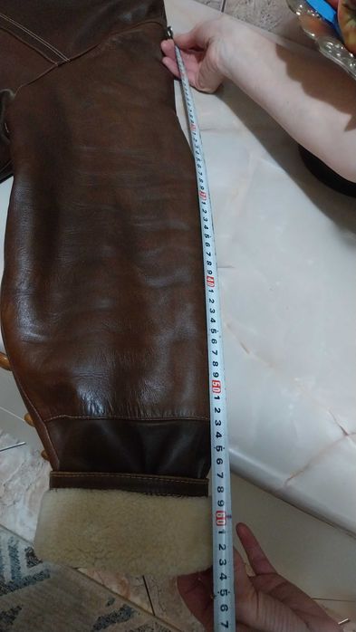 Geaca piele naturală barbati XL