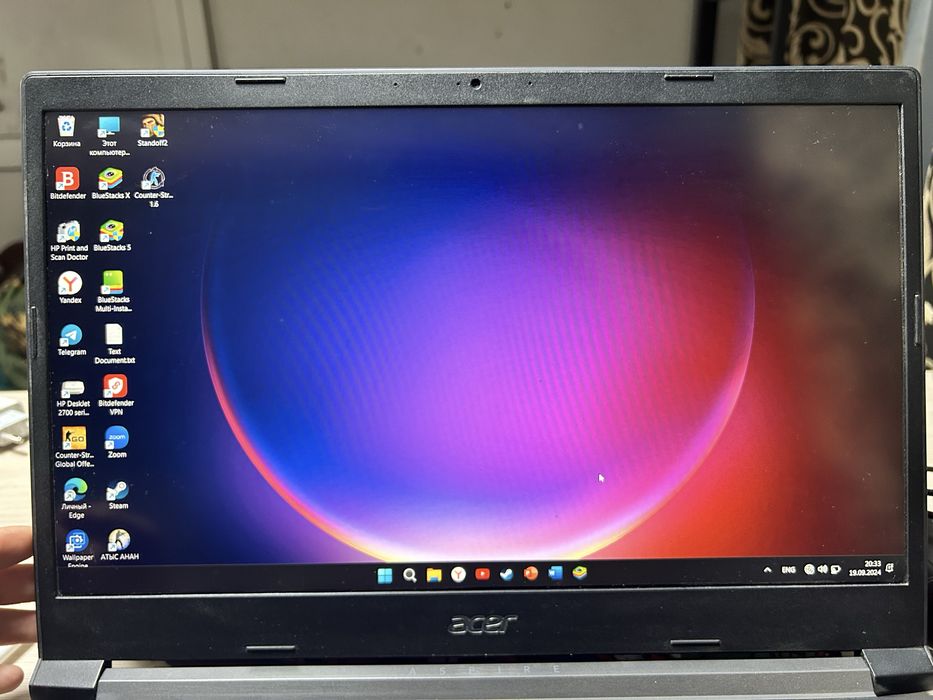 Ноутбук Aser полу игровой