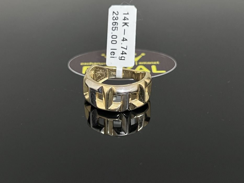Bijuteria Royal CB : Inel dama aur 14k 585  4,74 grame
