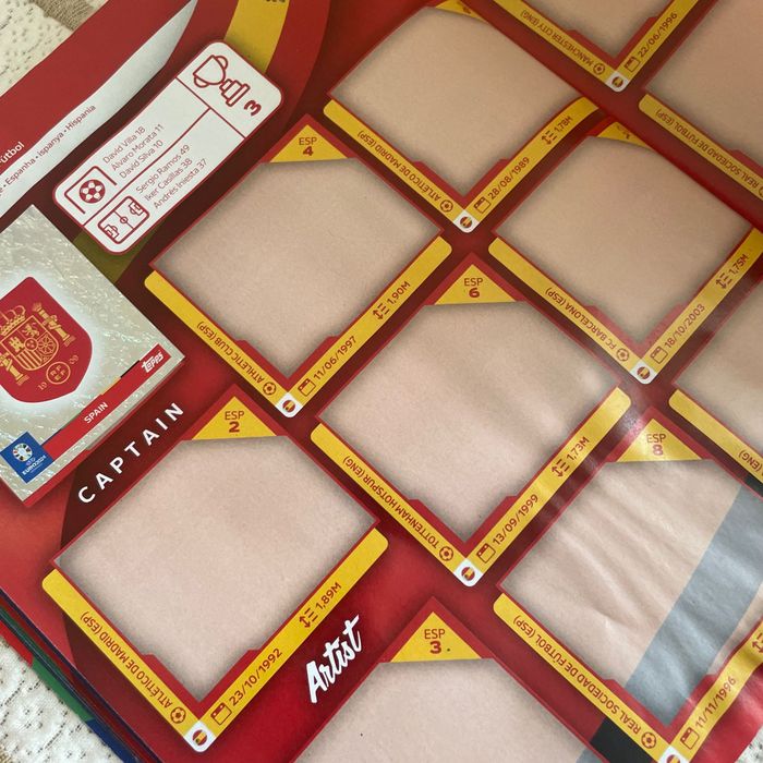 Euro 2024 topps Албум