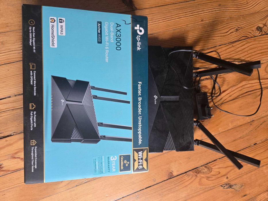 Gigabit Wi-Fi 6 Router AX3000 Dual-Band