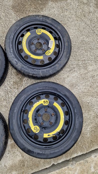 Roata rezerva slim R16 Vw, Audi, Skoda (5x112)