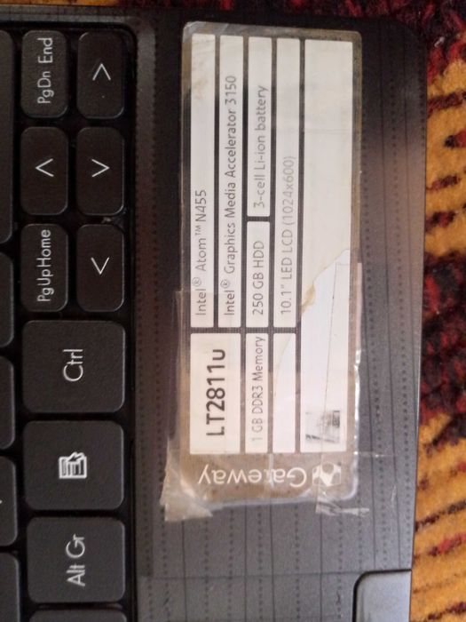 Gateway netbook sotiladi