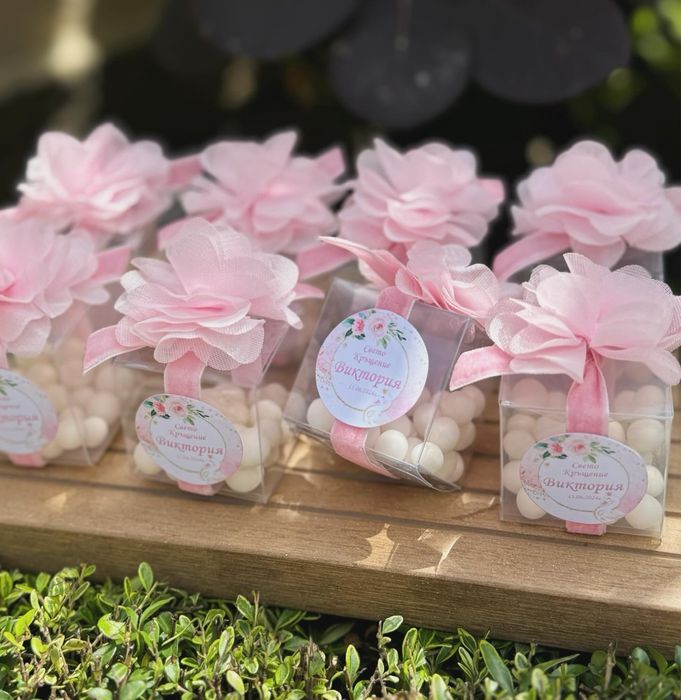 Подаръци за гости - сватба, кръщене, погача, рожден ден, юбилей, бал