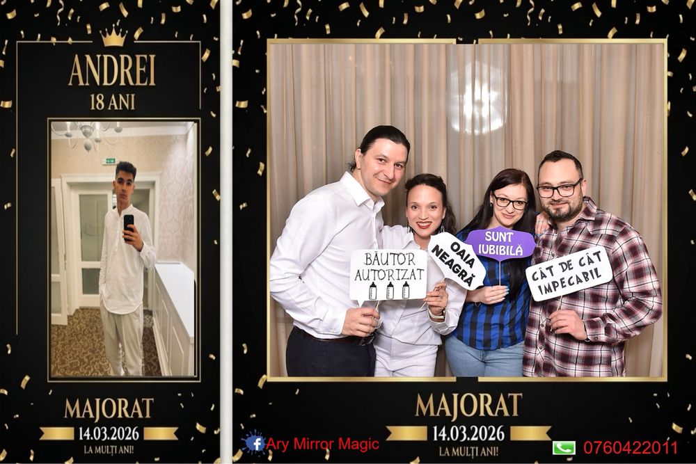 Transformă evenimentul tău într-o amintire de neuitat! Cabina foto