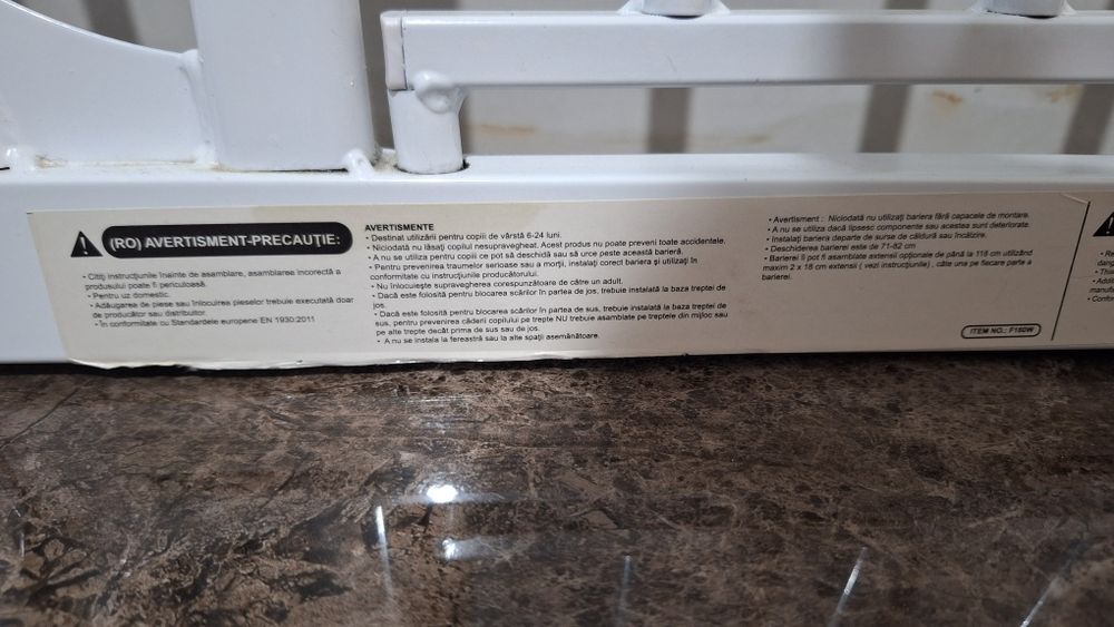 Poarta siguranta copii - 106 cm