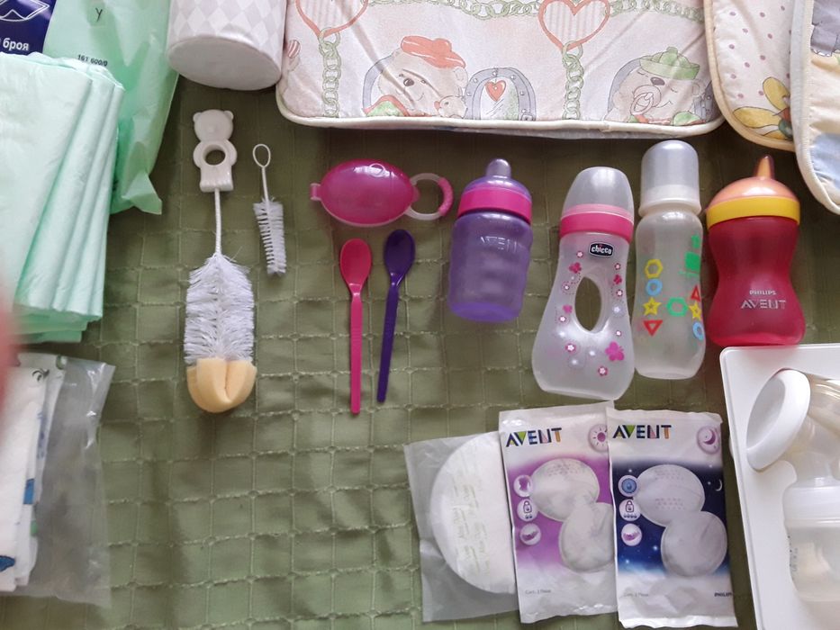 Бебешки аксесоари шишета, помпа