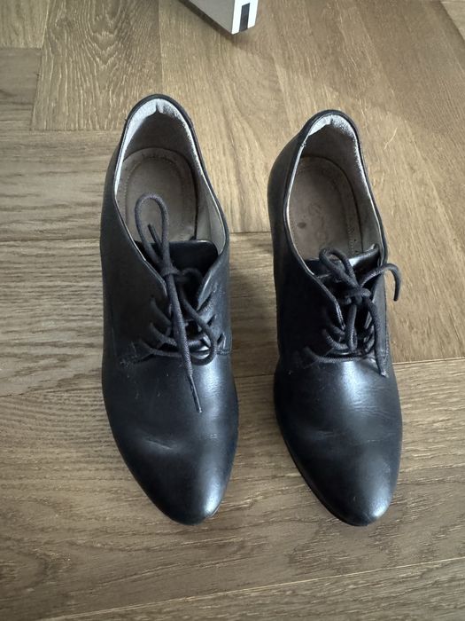 Ecco ботильоны 36р кожа