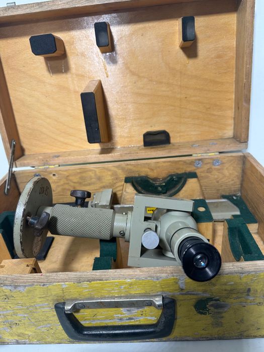 Teodolit / nivel optic ANI 60 vintage Breithaupt Kassel Dresi 410914