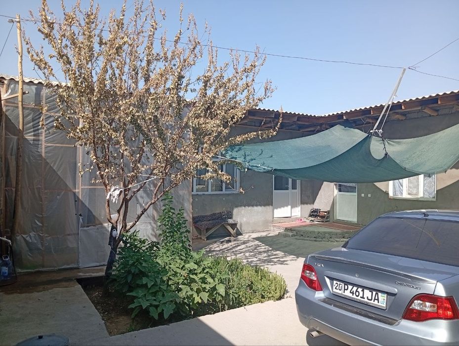 Arzon xovli Nurafshonda 2 sotix 4 xonali uy sotiladi.