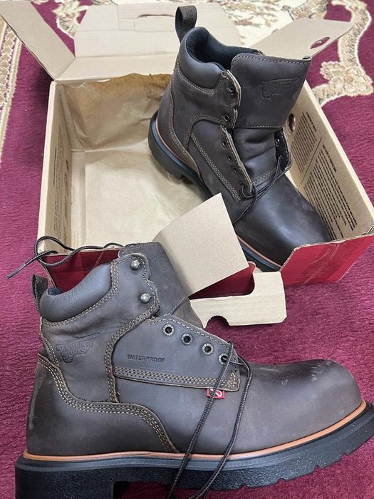 Кожанные ботинки Redwing