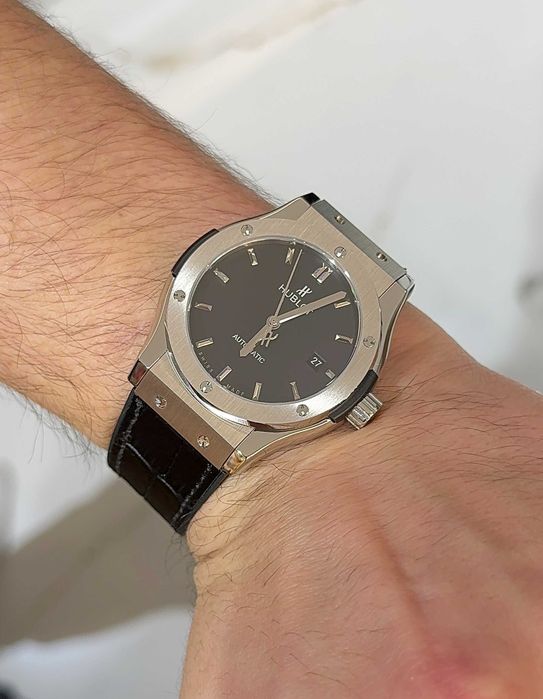 hb classic fusion 42mm Silv