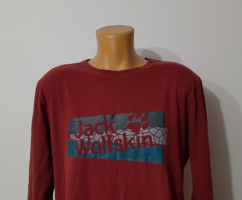 Bluza bumbac Jack Wolfskin ptr bărbați mărimea XL sau 54.