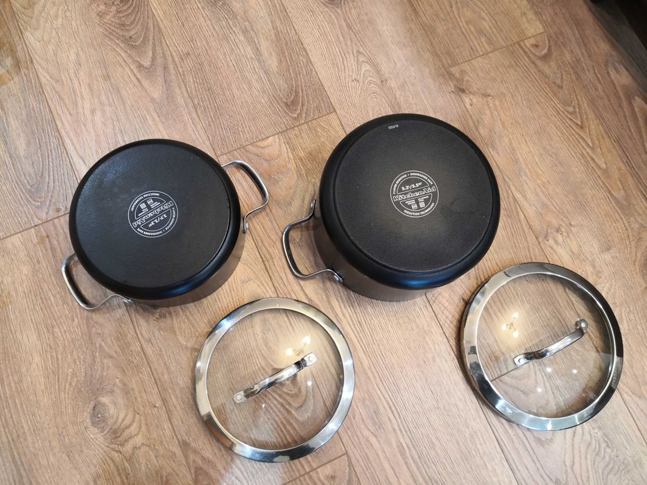 Тенджери KitchenAid - 2бр. и WMF тенджера под налягане