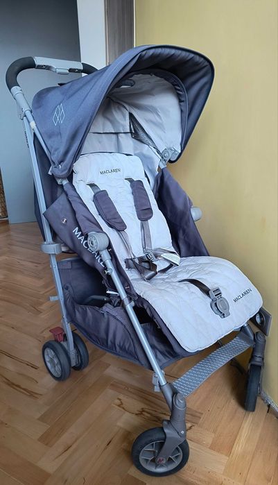 Детска количка McLaren Techno XLR цвят Charcoal/Silver