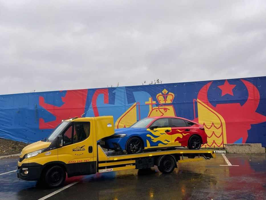 Tractari auto  / Platforma auto / Asistenta Rutiera Non - Stop .