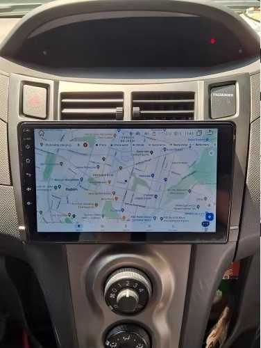 Мултимедия 9″ Android 13 за Toyota Yaris II навигация Carplay RDS DSP