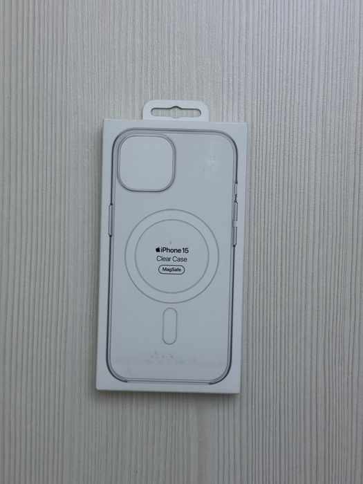Чехол iPhone 15 Clear Case with MagSafe