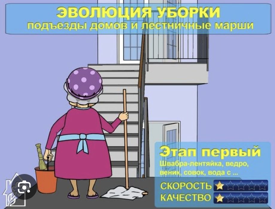 Уборка подъездов